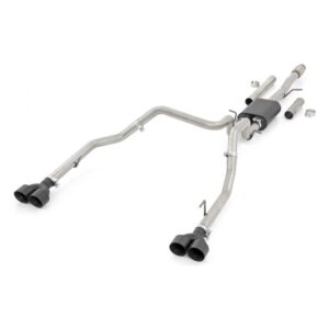 Sistema de escape doble de alto rendimiento Rough Country para Chevrolet Silverado 1500 (2019-2022) - 96011 (Rough Country)