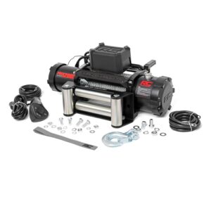 Winche eléctrico Rough Country 12000Lbs Pro Series (Piola de acero) – PRO12000 (Rough Country)