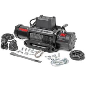 Winche eléctrico Rough Country 9500Lbs Pro Series (Piola sintética) – PRO9500S (Rough Country)